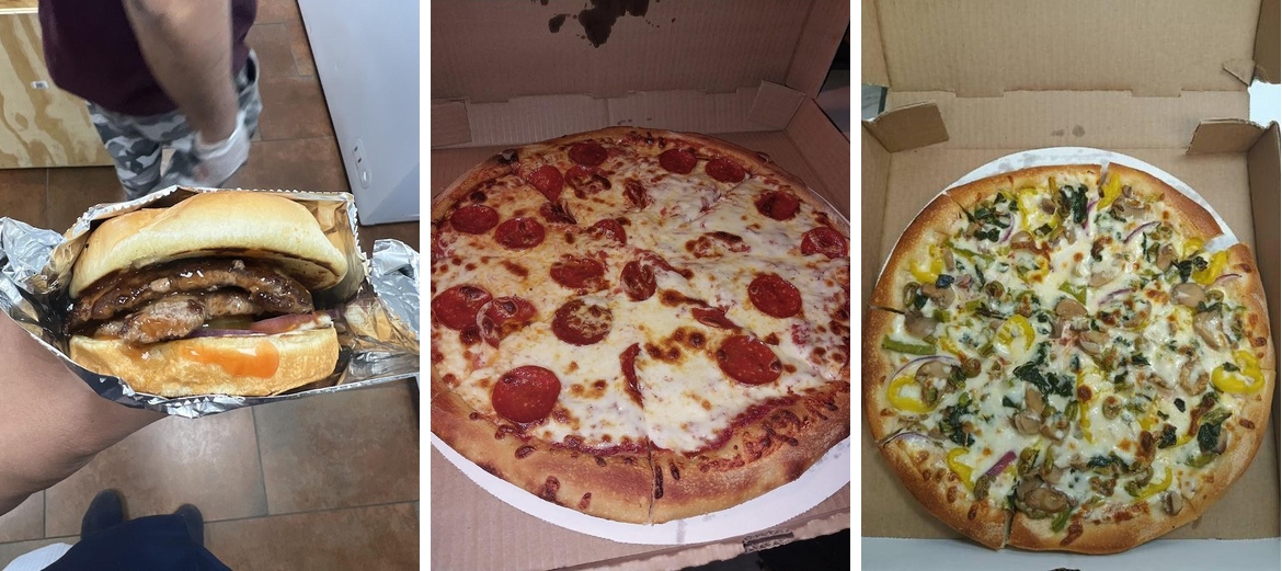 Burger & Pizza Land Menu